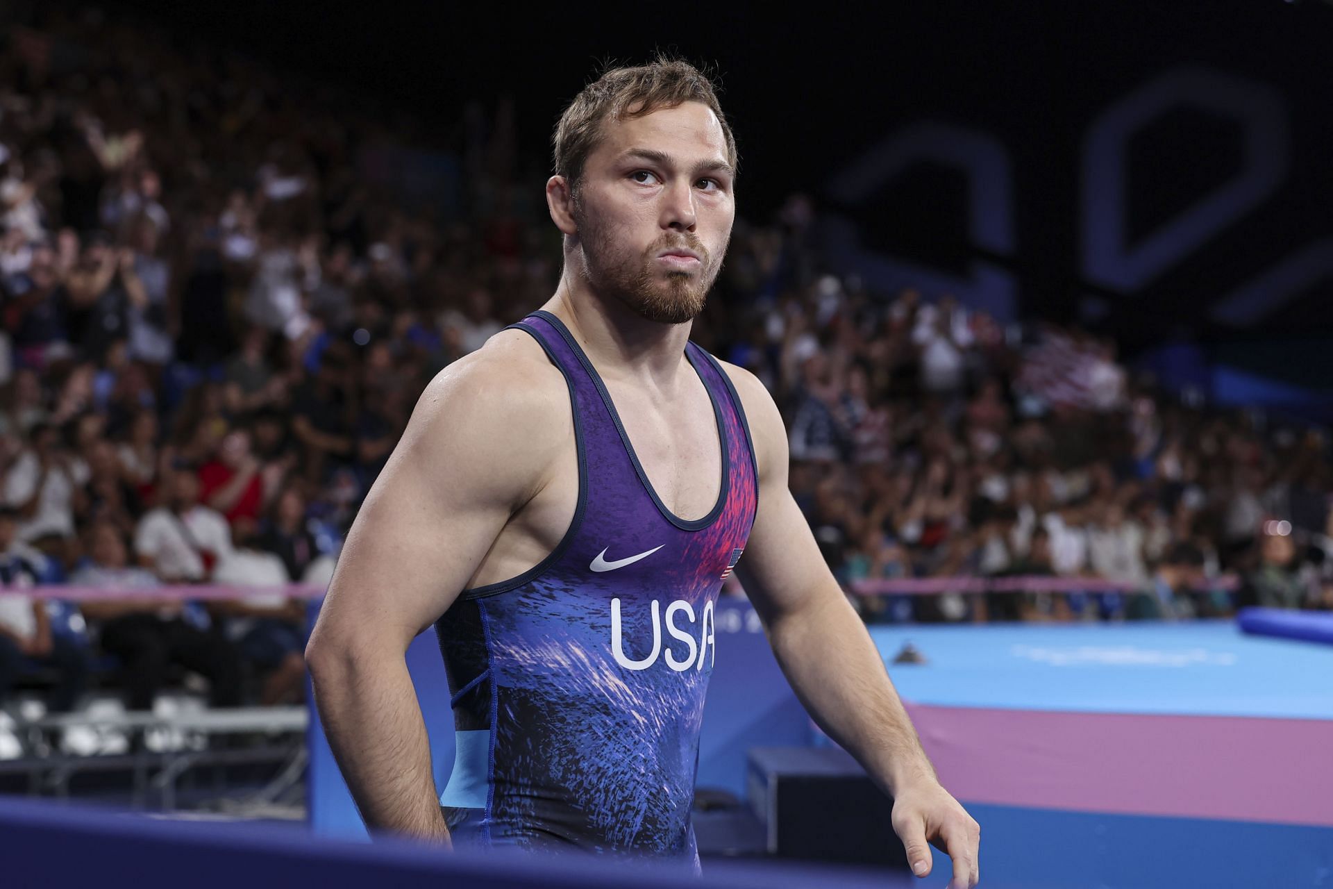 Spencer Lee at the Olympic Games Paris 2024: Day 14 - Source: Getty